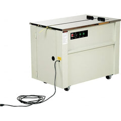 Vestil - Strapping Machines; Type: Powered Mast Option ; Strap Width: 1/2 (Inch); Voltage: 115 VAC ; Maximum Tension: 223.000 (Pounds); Dimensions: 23 x 35-1/2 x 30 - Exact Tool & Supply