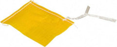 Vestil - 6 x 8", 2 mil Open Top Polybags - Yellow, Heavy-Duty - Exact Tool & Supply