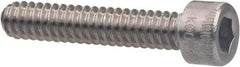 Holo-Krome - M5x0.80 Metric Coarse Hex Socket Drive, Socket Cap Screw - Grade Austenitic A4 Stainless Steel, Uncoated, Partially Threaded, 35mm Length Under Head - Exact Tool & Supply