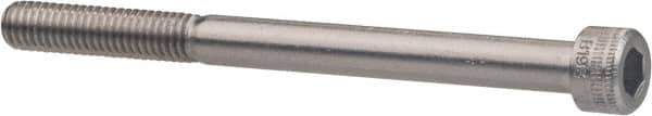 Holo-Krome - #4-40 UNC Hex Socket Drive, Socket Cap Screw - Grade 18-8 Stainless Steel, Uncoated, Fully Threaded, 5/8" Length Under Head - Exact Tool & Supply