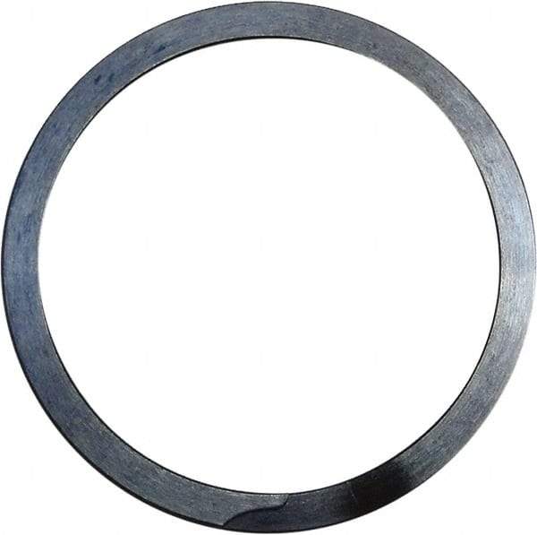 Rotor Clip - 0.05" Thick, Oil Finish, Steel Spiral Internal Retaining Ring - 0.056" Groove Width, 0.047" Groove Depth, 1.594" Groove Diam, Grade 1060-1090 - Exact Tool & Supply