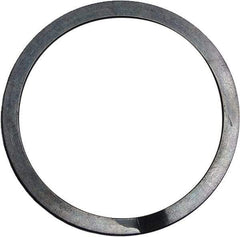 Rotor Clip - 2.481" Groove Diam, 2-5/8" Shaft Diam, Oil Over Steel Steel, Spiral External Retaining Rings - 0.086" Groove Width, 0.072" Groove Depth, 0.078" Ring Thickness, Grade 1060-1090 - Exact Tool & Supply