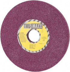 Tru-Maxx - 7" Diam x 1-1/4" Hole x 1/2" Thick, J Hardness, 46 Grit Surface Grinding Wheel - Aluminum Oxide, Type 1, Coarse Grade, Vitrified Bond, No Recess - Exact Tool & Supply