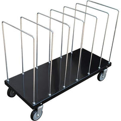 Vestil - 400 Lb Capacity Steel Carton Cart - 18" OAW, Rubber Casters - Exact Tool & Supply