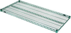 Value Collection - 48" Wide, 1.19" High, Open Shelving Accessory/Component - Epoxy Coated Finish, 24" Deep, Use with NuLine Units - Exact Tool & Supply