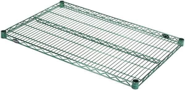 Value Collection - 36" Wide, 1.19" High, Open Shelving Accessory/Component - Epoxy Coated Finish, 24" Deep, Use with NuLine Units - Exact Tool & Supply