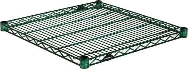 Value Collection - 24" Wide, 1.19" High, Open Shelving Accessory/Component - Epoxy Coated Finish, 24" Deep, Use with NuLine Units - Exact Tool & Supply