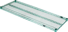 Value Collection - 48" Wide, 1.19" High, Open Shelving Accessory/Component - Epoxy Coated Finish, 18" Deep, Use with NuLine Units - Exact Tool & Supply