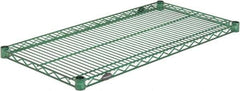 Value Collection - 36" Wide, 1.19" High, Open Shelving Accessory/Component - Epoxy Coated Finish, 18" Deep, Use with NuLine Units - Exact Tool & Supply