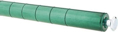 Value Collection - 1-1/2" Wide, 74" High, Open Shelving Accessory/Component - Epoxy Coated Finish, 1-1/2" Deep, Use with NuLine Units - Exact Tool & Supply