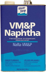 Klean-Strip - 1 Gal VM&P Naphtha - 749 gL VOC Content, Comes in Metal Can - Exact Tool & Supply