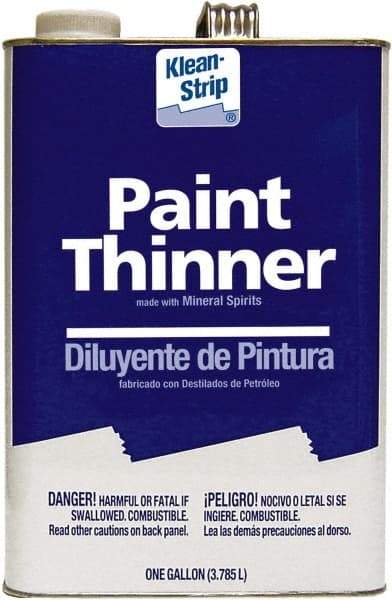 Klean-Strip - 1 Gal Paint Thinner - 784 gL VOC Content, Comes in Metal Can - Exact Tool & Supply