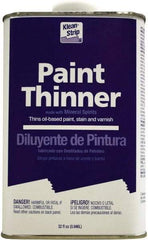 Klean-Strip - 1 Qt Paint Thinner CARB - 201 gL VOC Content, Comes in Metal Can - Exact Tool & Supply