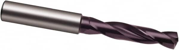 Guhring - 0.3677165" 140° Spiral Flute Solid Carbide Screw Machine Drill Bit - Exact Tool & Supply