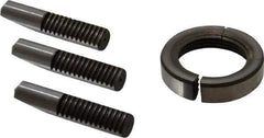 Accupro - Drill Chuck Jaw and Nut Unit - For Use with 1/2 Ball Bearing Drill Chucks - Exact Tool & Supply