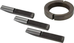 Accupro - Drill Chuck Jaw and Nut Unit - For Use with 1 Ball Bearing Drill Chucks - Exact Tool & Supply
