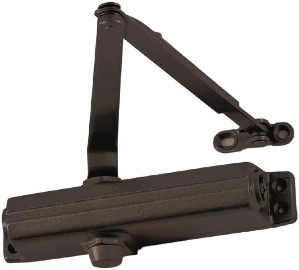 LCN - 52" Door Width, 9-15/16" Closer Body Length, Hold Open Non-Handed Door Closer Manual Damper - Exact Tool & Supply