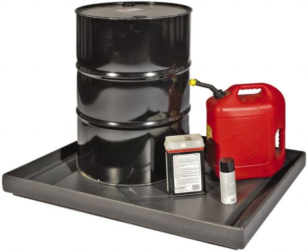 Enpac - Trays & Pans Type: Containment Tray without Grating Sump Capacity (Qt.): 86.00 - Exact Tool & Supply
