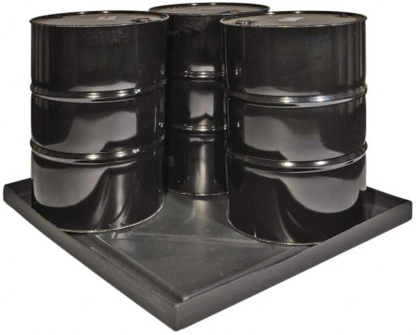 Enpac - Trays & Pans Type: Containment Tray without Grating Sump Capacity (Qt.): 140.00 - Exact Tool & Supply