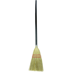 Lobby Broom, Corn and Fiber Fill, 40″ Overall Length - Exact Tool & Supply