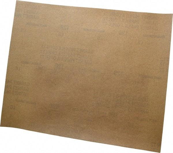Norton - 120 Grit, Garnet Sanding Sheet - 11" Long x 9" Wide, Fine Grade, A Weighted Paper Backing - Exact Tool & Supply