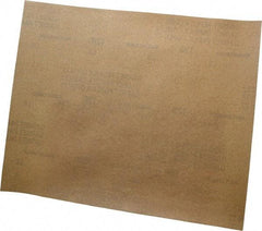 Norton - 120 Grit, Garnet Sanding Sheet - 11" Long x 9" Wide, Fine Grade, A Weighted Paper Backing - Exact Tool & Supply