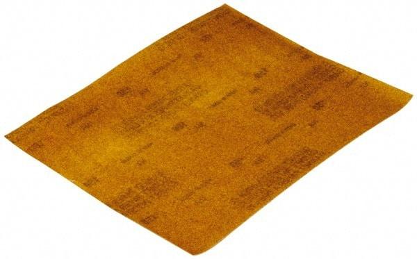 Norton - 150 Grit, Garnet Sanding Sheet - 11" Long x 9" Wide, Very Fine Grade, A Weighted Paper Backing - Exact Tool & Supply