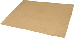Norton - 220 Grit, Garnet Sanding Sheet - 11" Long x 9" Wide, Very Fine Grade, A Weighted Paper Backing - Exact Tool & Supply