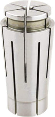 Lyndex - SK10 1/8" Slim Chuck Single Angle Collet - 0.0002" TIR, 1.2" OAL, 0.59" Overall Diam - Exact Tool & Supply