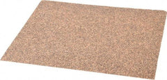 Norton - 36 Grit, Aluminum Oxide Sanding Sheet - 11" Long x 9" Wide, Very Coarse Grade, D Weighted Paper Backing - Exact Tool & Supply