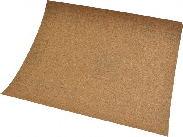 Norton - 100 Grit, Aluminum Oxide Sanding Sheet - 11" Long x 9" Wide, Fine Grade, C Weighted Paper Backing - Exact Tool & Supply