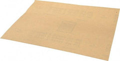 Norton - 220 Grit, Aluminum Oxide Sanding Sheet - 11" Long x 9" Wide, Very Fine Grade, A Weighted Paper Backing - Exact Tool & Supply