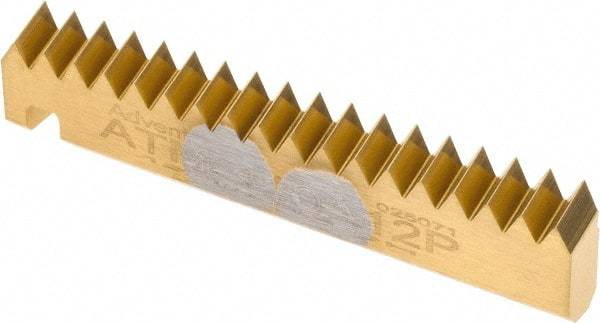 Made in USA - 12 TPI, UN Standard, ATM Grade Thread Mill Insert - Carbide - Exact Tool & Supply