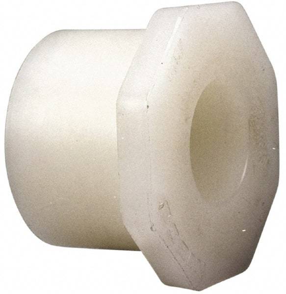 NIBCO - 6 x 4" PVDF Plastic Pipe Fitting - SPIG x S End Connections - Exact Tool & Supply
