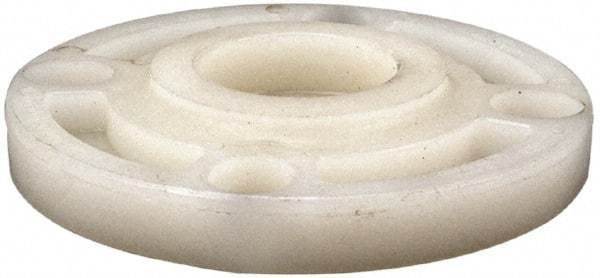 NIBCO - 2" Pipe, 6" OD, PVDF Blind Pipe Flange - Schedule 80, Natural - Exact Tool & Supply