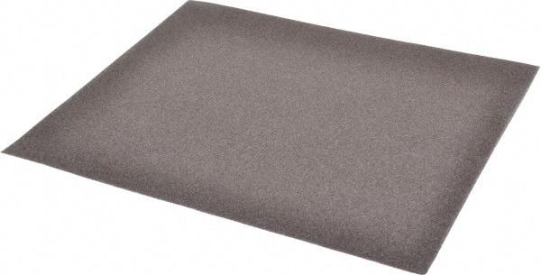 Made in USA - 80 Grit, Aluminum Oxide Sanding Sheet - 11" Long x 9" Wide, Medium Grade, J Weighted Cloth Backing - Exact Tool & Supply