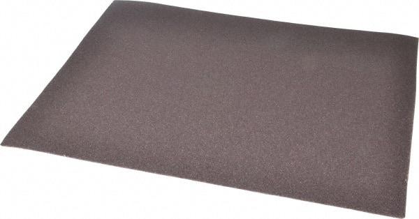 Made in USA - 100 Grit, Aluminum Oxide Sanding Sheet - 11" Long x 9" Wide, Fine Grade, J Weighted Cloth Backing - Exact Tool & Supply