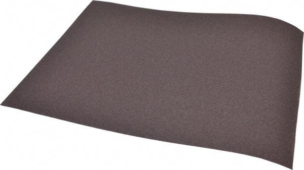 Made in USA - 120 Grit, Aluminum Oxide Sanding Sheet - 11" Long x 9" Wide, Fine Grade, J Weighted Cloth Backing - Exact Tool & Supply