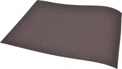 Made in USA - 120 Grit, Aluminum Oxide Sanding Sheet - 11" Long x 9" Wide, Fine Grade, J Weighted Cloth Backing - Exact Tool & Supply