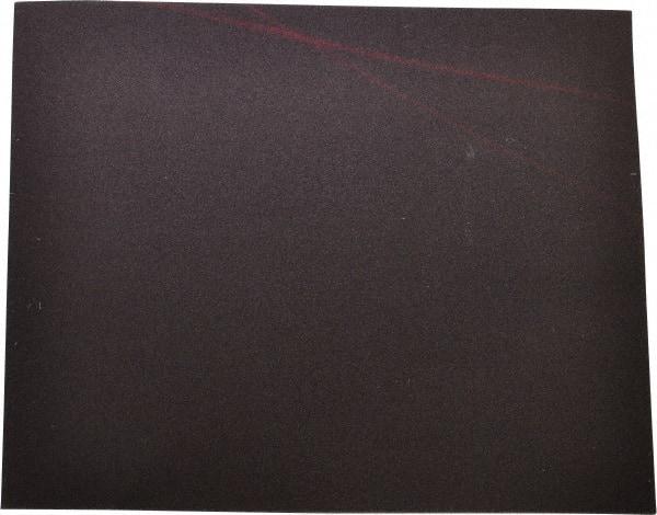 Made in USA - 180 Grit, Aluminum Oxide Sanding Sheet - 11" Long x 9" Wide, Very Fine Grade, J Weighted Cloth Backing - Exact Tool & Supply
