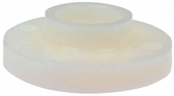 NIBCO - 2" Pipe, 6" OD, PVDF Socket Pipe Flange - Schedule 80, Natural - Exact Tool & Supply