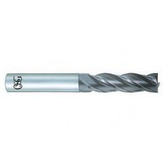 1/2" Dia. - 3" OAL - Diamond CBD - 30° Helix - Square End SE EM - 4 FL - Exact Tool & Supply