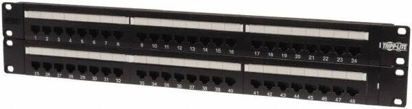 Tripp-Lite - Electrical Enclosure Steel Patch Panel - For Use with Racks - Exact Tool & Supply