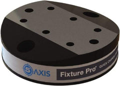 Jergens - 130mm Long x 130mm Wide x 35mm High Steel Fixture Plate - 35mm Plate Thickness - Exact Tool & Supply