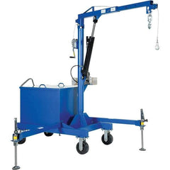 Vestil - 4,000 Lb Load Capacity, Cantilever Hoists Crane - Exact Tool & Supply