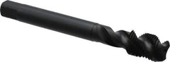 DORMER - 1/4-19" BSPP, 3 Flutes, Bottoming Chamfer, Oxide Coated, Cobalt British Standard Pipe Tap - Series E043 - Exact Tool & Supply
