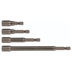 Nut Setter 3/8 × 12″ OAL Magnetic on 1/4″ Hex Drive - Exact Tool & Supply