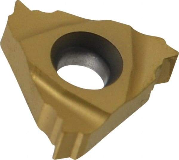 Seco - 16ER External Right Hand 14 UN Laydown Threading Insert - Grade CP500, TiAlN/TiN Coated Carbide - Exact Tool & Supply