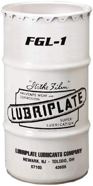 Lubriplate - 120 Lb Drum Aluminum General Purpose Grease - White, Food Grade, 360°F Max Temp, NLGIG 1, - Exact Tool & Supply