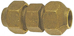 NIBCO - 1-1/4" Cast Copper Pipe Flared Coupling - FL x FL - Exact Tool & Supply